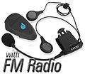Motorcycle bluetooth headsets from cardo scala rider - FM