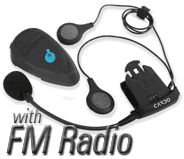 motorcycle bluetooth headsets from cardo scala rider - FM