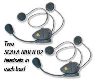 motorcycle bluetooth headsets from cardo scala rider - Q2 multi set