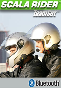 Motorcycle Bluetooth Headset from Cardo Scala Rider