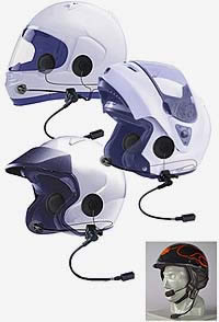 J&M motorcycle helmet headsets