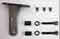 Motorcycle communications system mounting bracket